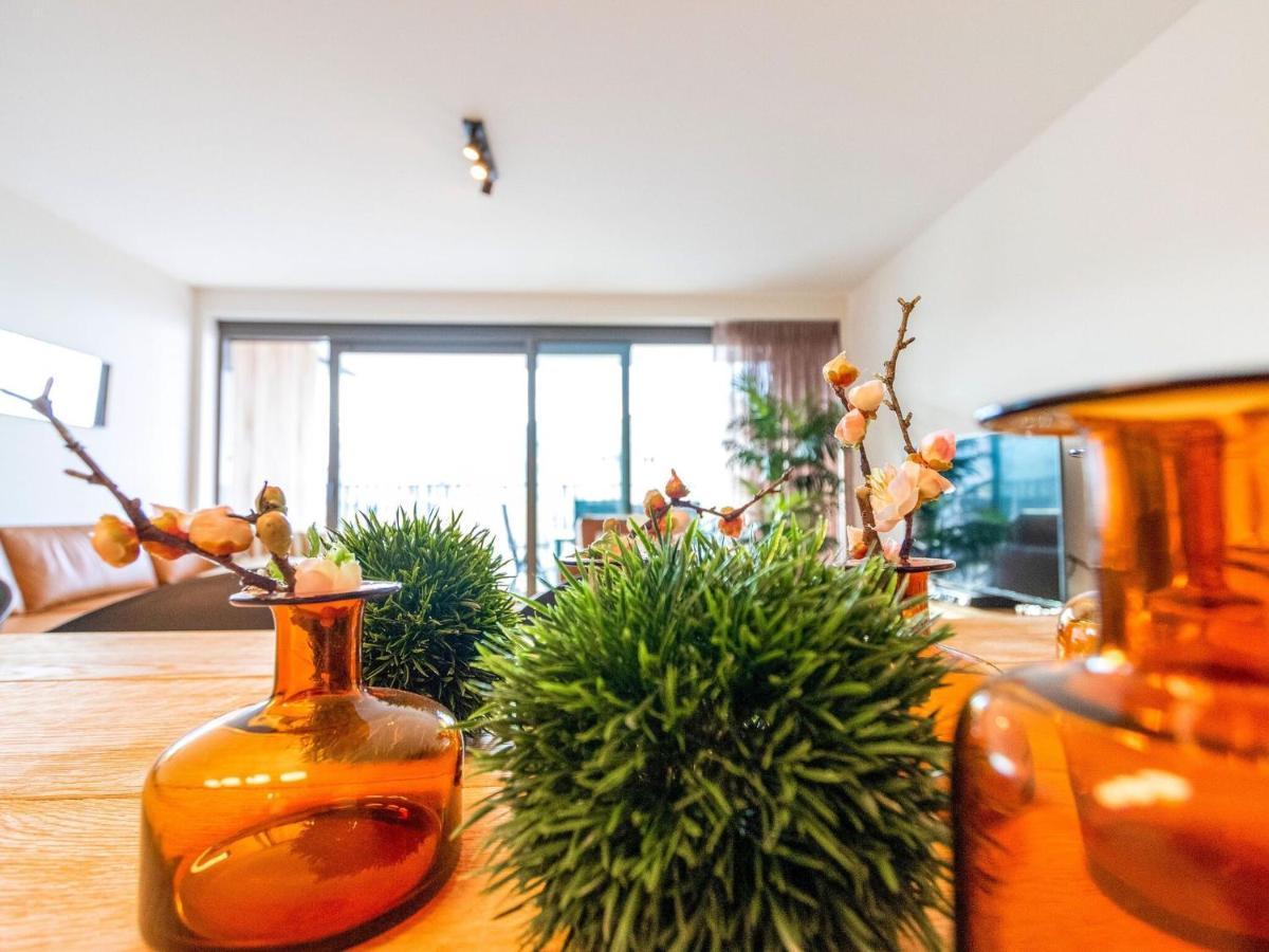 Luxurious Crystal Sea View Apartment With 2 Terraces أوستيند المظهر الخارجي الصورة