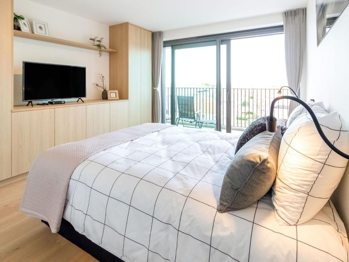 Luxurious Crystal Sea View Apartment With 2 Terraces أوستيند المظهر الخارجي الصورة