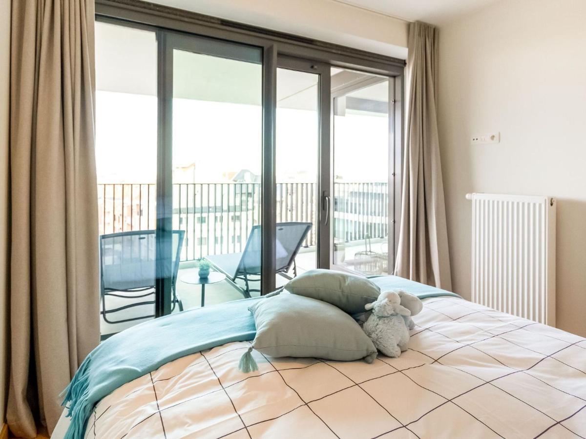 Luxurious Crystal Sea View Apartment With 2 Terraces أوستيند المظهر الخارجي الصورة
